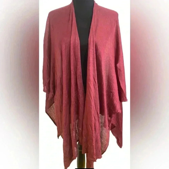 INC Rose or Brown Colored Kimono One Size NWT - Picture 4 of 12